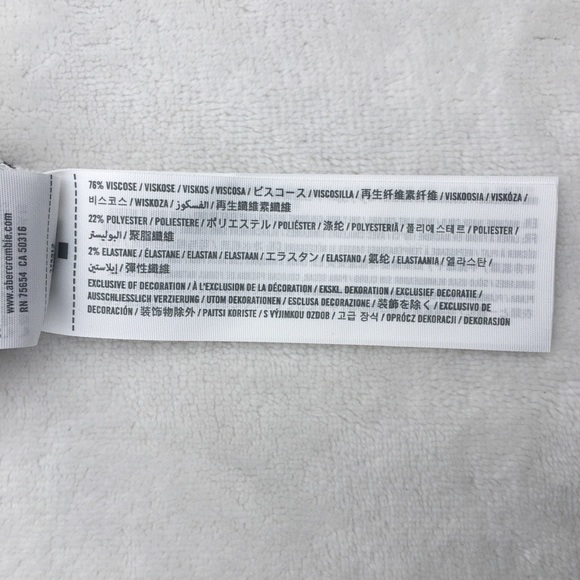 Hollister Black & White Striped Cold Shoulder - Picture 5 of 7